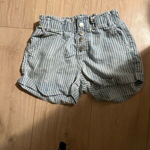 Striped Blue girls Shorts size 10